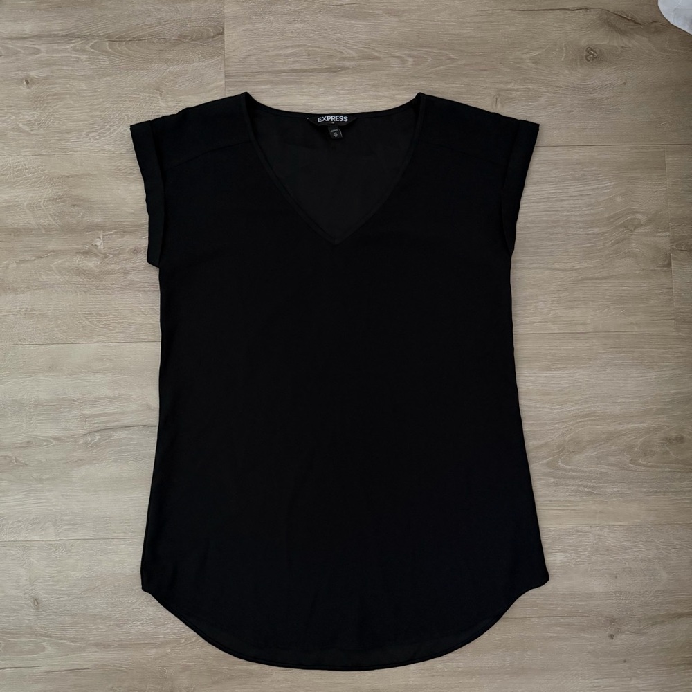 Express Black Loose Blouse